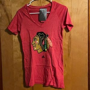 Chicago Blackhawks Adidas Tee